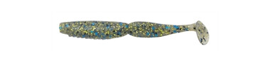 Твистер MEGABASS SPINDLE WORM 3", 8 шт в уп., цвет: Blue Gill