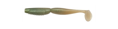 Твистер MEGABASS SPINDLE WORM 3", 4 шт в уп., цвет: Ayu Effect