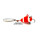 Тейлспиннер UF Studio Hurricane (14 гр; 2.5 см) Red Head