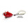 Тейлспиннер UF Studio Hurricane (14 гр; 2.5 см) Red Glitter