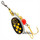 Блесна Mepps Black Fury (№2; 4.5 гр) Silver Yellow