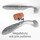 Силиконовая приманка Lucky John Pro Series MISTER GREEDY 09.90... Силиконовая приманка Lucky John Pro Series MISTER GREEDY 09.90...