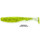 Приманка FishUp U-Shad 4" (5.91 гр; 10.1 см; 8 шт.) 055 Chartreuse/Black