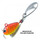 Тейлспиннер UF Studio Hurricane (10 гр; 2 см) Fire Tiger
