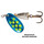 Вращающаяся блесна Blue Fox Vibrax Hot Pepper BFS-6 (18гр) FBLY