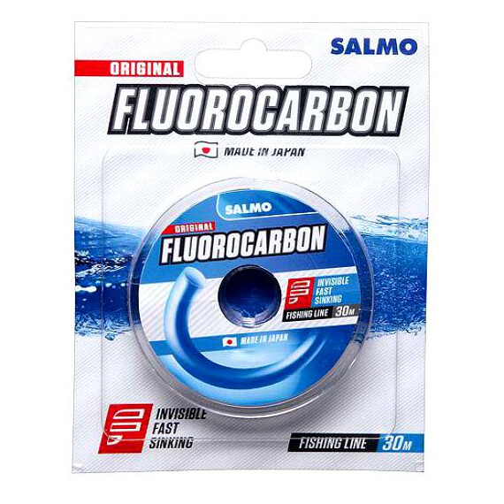 Флюорокарбоновая леска Salmo Fluorocarbon (30 м; 0.10 мм)