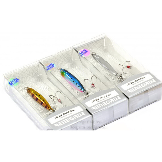 Колеблющаяся блесна Renegade Iron Minnow 18гр V0709-0010 3