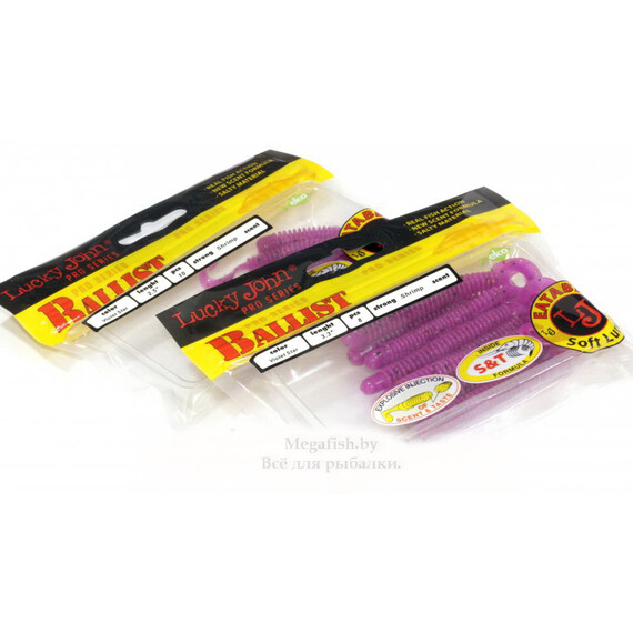 Силиконовая приманка Lucky John Pro Series Tioga 2.9" (2.5 гр; 7.5 см) T57 2