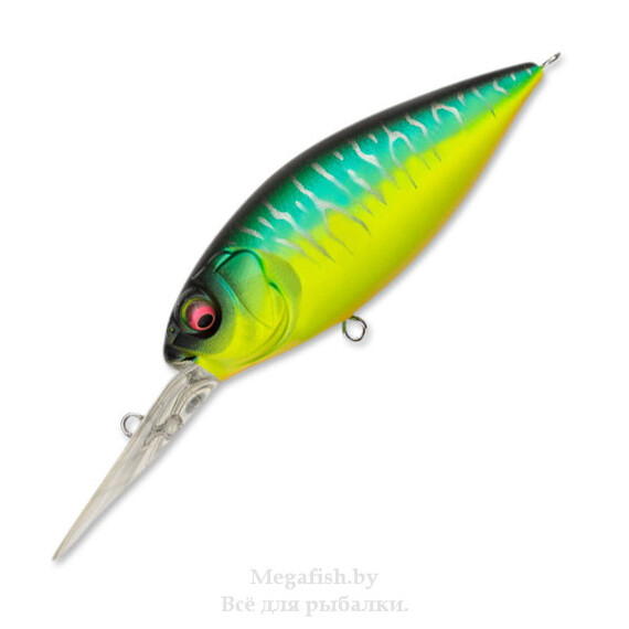 Воблер Megabass DX-Free 3.0 (7,5см, 21гр, 1-3м) floating Mat Tiger MT