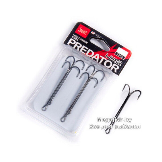 Крючки-двойники Lucky John PREDATOR LJH125 004