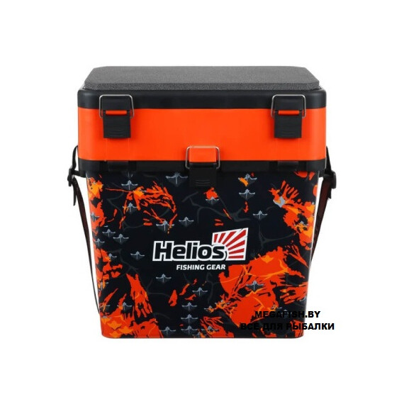 Ящик Helios Shark двухсекционный  красный(19 л)