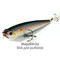 Воблер Lucky Craft Gunfish 75 (6.5гр,7.5см,0+м) floating цвет MS American Shad 270