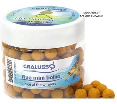 Cralusso-Fluo-Mini-Boilie-Vanilla
